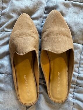 Women’s Nude Mules size 8.5